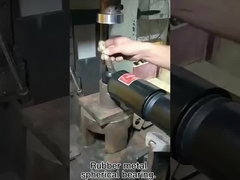 Hoogwaardige gebonden struik gebruikt voor anti roll bar joint rubber metalen bollagers