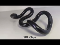 Goed hardheid Roestvrij gesmeed staal Spoorweg Vossloh Clip SKL Clip