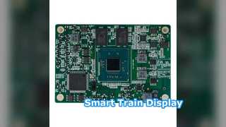 Intelligent locomotiefdisplay voor treinverkeer